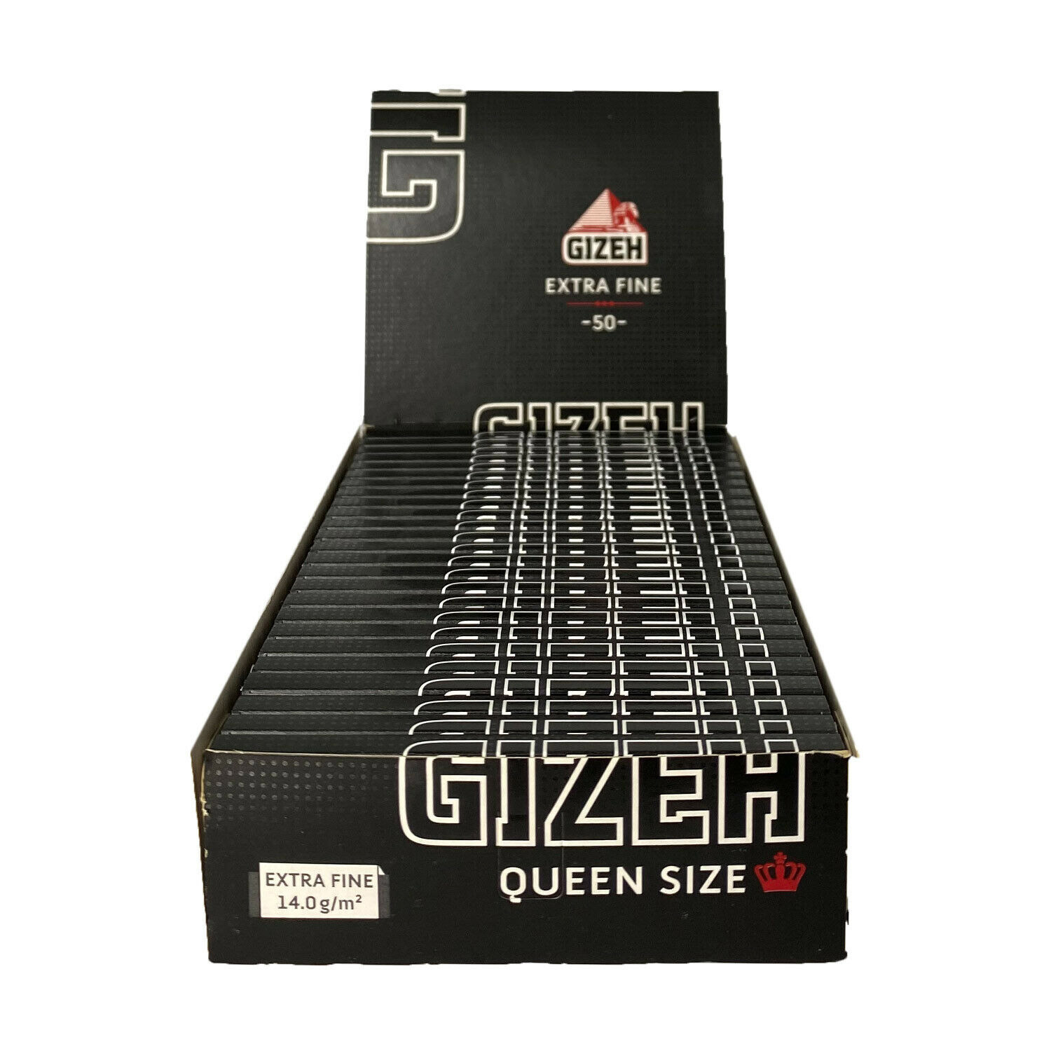 Box Gizeh Queen Size Extra Fine Papes 25 Hefte à 50 Blatt