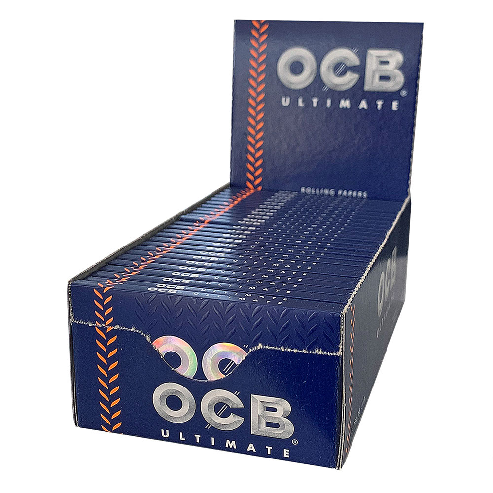OCB Ultimate Zigarettenpapier kurz Doppel 25 x 100 Blatt